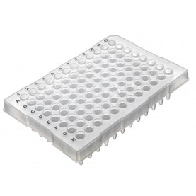 Labcon 96 Well PCR Plates, Natural, Half Skirted