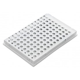 Labcon 96-Well Skirted PCR Plate, Yellow