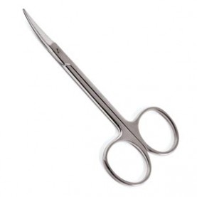 Sklar Instruments 47-1245 Iris Scissors, Curved, Sharp/Sharp, 4.5" (DROP SHIP ONLY)