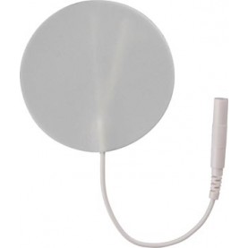 Compass Health EF2000WF2 Compass Electrodes, Reusable, Round, White, Foam, Foil Packaging, 2", 4/pk