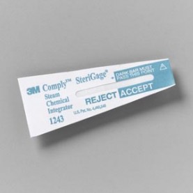 3M Health Care 1243A Integrator For Steam, 2" x ¾", Moving Front, 500/pk, 2 pk/cs (Continental US+HI Only)