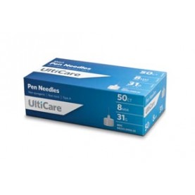 UltiMed, Inc. 9585 Pen Needle, 8mm Depth, 31G x 5/16", 50/bx