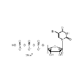 Biotium BrUTP  Structural Formula 