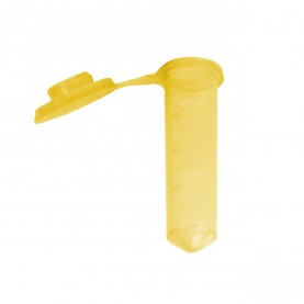 Bio Plas 2.0 mL G-Tube Flat Top Microcentrifuge Tube, Yellow