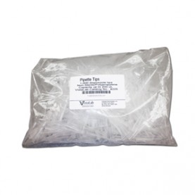 VistaLab 1250 µL Pipette Tips, Clear, Bulk 1000 Tips