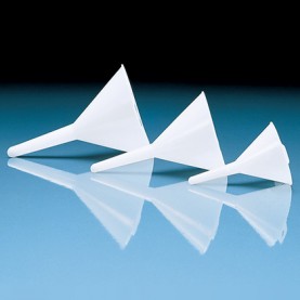 V41294 BrandTech Funnel, Polypropylene, Diameter (50 mm), Stem Diameter (7 mm), Height (85 mm) (Pack of 24)