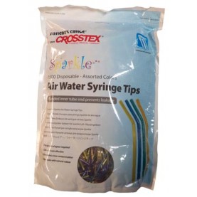 Crosstex International BCSAWSB Syringe Tips, Assorted Colors, 1500/bg