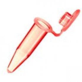 Bio Plas 1.5 mL Snap-Cap Microcentrifuge Tube, Red