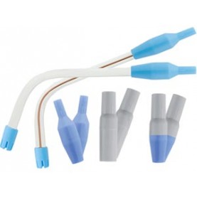 Crosstex International M1001CLBU SAFE-FLO® Saliva Ejector, Clear, 100 pieces/bg
