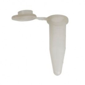 Bio Plas Siliconized 0.6 mL G-Tube, Flat Top Microcentrifuge Tube, Clear