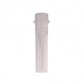 Bio Plas 0.5 mL Skirted Screw Cap Cryotube, Clear, Sterile, 500/PK