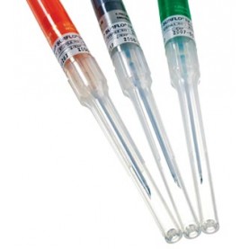 Terumo Medical Corp. 3SR-OX2419CA IV Catheter, 24G x ¾", Yellow, 50/bx, 4 bx/cs (42 cs/plt) (SR-OX2419CA)