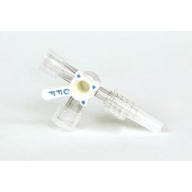 ICU Medical MX5311L 3-Way Stopcock, Rotating Male Luer Lock, Gamma/ETO, PVC Free, Phthalate Free, No DEHP, 50/cs (US Only)