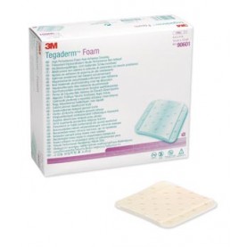 3M Health Care 90601 Non-Adhesive Foam Dressing, 4" x 4", 10/bx, 4 bx/cs (Continental US+HI Only)