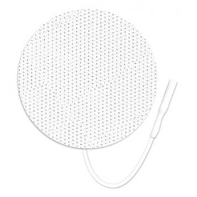 Axelgaard USX2000 ULTRASTIM Cloth Electrode, 2", Round, White, 4/pk, 10 pk/bg, 1 bg/cs (091951)