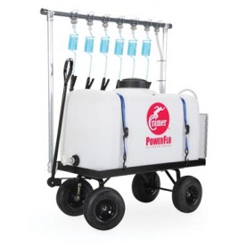 Hygenic/Performance Health 028000 PowerFlo 50 Hydration Unit, 50-Gallon Tank Capacity w/ 6 Drinking Stations (091671) (DROP SHIP ONLY) (US Only)