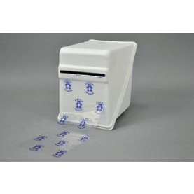 Palmero 1855 Barrier Film Dispenser, 7 ¼ L x 5-¼ W x 7 H, White Polystyrene (Fits 4 x 6 Film) (US SALES ONLY)