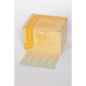 Exel Corporation 26431 Hypodermic Needle, 20G x ½", 100/bx, 20 bx/cs