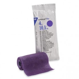 3M Health Care 82004U Plus Casting Tape, 4" x 4 yds, Purple, 10/cs (Continental US+HI Only)