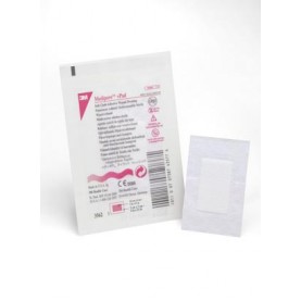 3M Health Care 3562 Wound Dressing, 2" x 2¾", Pad Size 1" x 1½", 50/bx, 4 bx/cs (Continental US+HI Only)