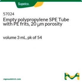 FILTRATION COLUMN 3ML PK/54W/POLYETHYLE&