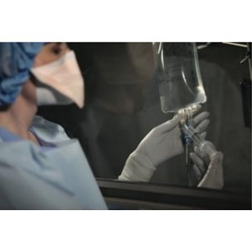O&M Halyard 53137 Exam Glove, Nitrile, Extended Cuff, X-Small, 100/bx, 10 bx/cs (US Only)