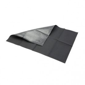 TIDI Products, LLC 917458 TIDI Choice Towels, Black, 2-Ply Tissue/Poly Waffle, 13inx18in, 500/cs
