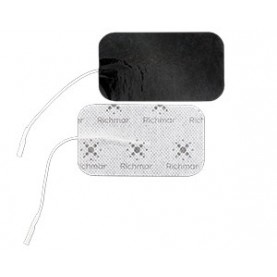 Richmar 400-879 MultiStim Electrodes, 5cm x 9cm (2 x 3.5), Rectangle, Cloth,  4/pk, 10 pk/bg, 1 bg/cs  (US Only)
