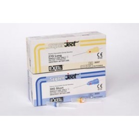 Exel Corporation 26555 Dental Needle, 30G Short (21mm), 100/bx, 10 bx/cs