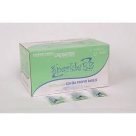 Crosstex International TPAFEZ Prophy Angle, White Firm Cup, 100/bx
