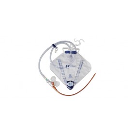 Dover™ Silicone Foley Tray Urinary Catheterization Kit, Silver Coated, Luer Lock, 18FR, 5 ml, 2000 ml, 10/cs (60-Day Dating; Non-Returnable) (Continental US Only)