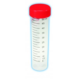 6299 Globe Scientific 50 mL Diamond Max Centrifuge Tube, High Spin, Self-Standing, Sterile, Resealable Bags (500/Case)