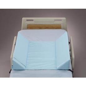 TIDI Products, LLC 5716SC Soft Rails Double Bolster, Vinyl Cover, 33"L x 33"W (Continental US + HI Only)