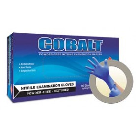 Ansell N194 Exam Gloves, PF NIitrile, Textured, Blue, X-Large, 100/bx, 10 bx/cs (US Only)