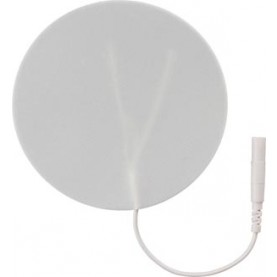 Compass Health EF3000WF2 Compass Electrodes, Reusable, Round, White, Foam, Foil Packaging, 3", 4/pk