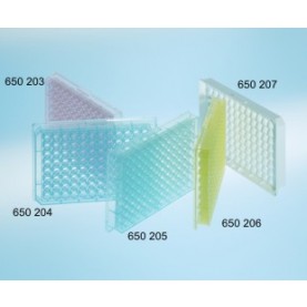 Greiner Bio 96 Well Microplate, Round (U) Bottom, Yellow