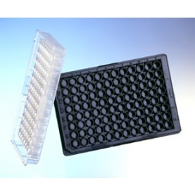 Greiner Bio 96 Well Microplate, Black