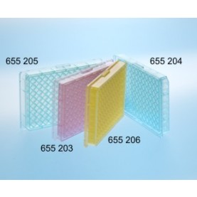 Greiner Bio 96 Well Microplate, Green