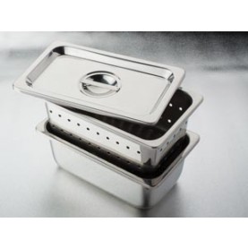 Dukal Corporation 4276 Instrument Tray Only, 10.23" x 6.29" x 3.93", Stainless Steel