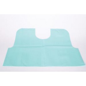 TIDI Products, LLC 910501 Exam Cape, 30" x 21", Teal, T/P/T, 100/cs