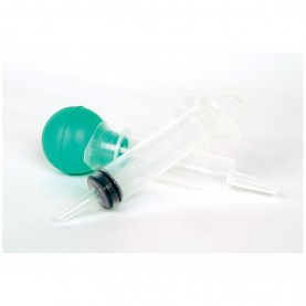 Bulb Irrigation Syringe, Protector Cap, 60cc, Individually Wrapped, 50/cs (Continental US Only)