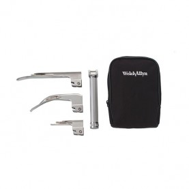 WELCH ALLYN INC 68696 WA MILLER FIBER OPTIC LARYNGOSCOPE SET #68696