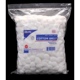 Dukal Corporation 802 Cotton Balls, Large, 1000/bg, 2 bg/cs