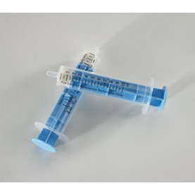 Busse Hospital Disposables, Inc. 595 LOR Plastic Syringe, 10mL, Luer Lock Tip, Sterile, Dispenser Box, 10/bx, 5 bx/cs