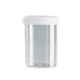 722055 BrandTech Sample Cup, 20 mL, Clear, Polystyrene, for use with Coulter Counter Analyzer (Case of 1000)