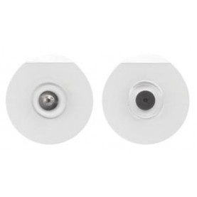 Bio ProTech USA T916-50 Electrode, Clear Tape, Adult, Oval, 43mm x 45mm, General Purpose, Stress & Holter, 50/pch, 20 pch/bx (24 bx/plt) (091962)