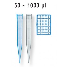 BrandTech 732132 50-1000µL BIO-CERT Tips, 960 Tips, Sterile Tip-Reload