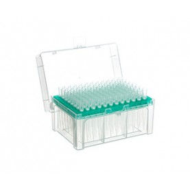 738265-US Greiner Bio 300 µL Sapphire Pipette Tips Racked (4800 tips/case)