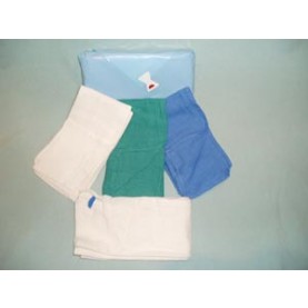AMD-Medicom 5002-B O.R. Towel, Sterile, 17" x 26", Blue, 2/pk, 40 pk/cs
