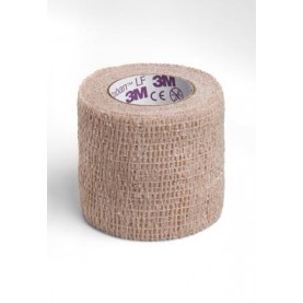 3M Health Care 2082 Self-Adherent Wrap, 2" x 5 yds, Latex Free (LF), Tan, Non-Sterile, 36/cs (Continental US+HI Only)